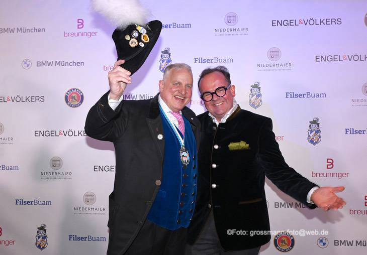 Christian Schottenhamel mit Clemens Baumg&auml;rtner beim Filserball 2026 (&copy;Foto: Ingrid Grossmann) 